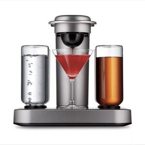 Bartesian Ultimate Home Premium Cocktail Machine With Capsule Storage Stand.